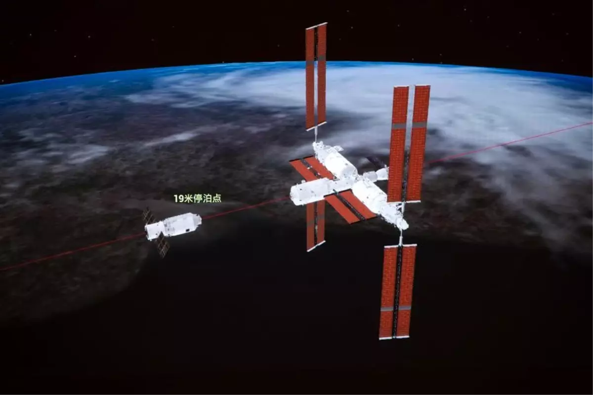 Tiangong’a Kargo Teslimatı